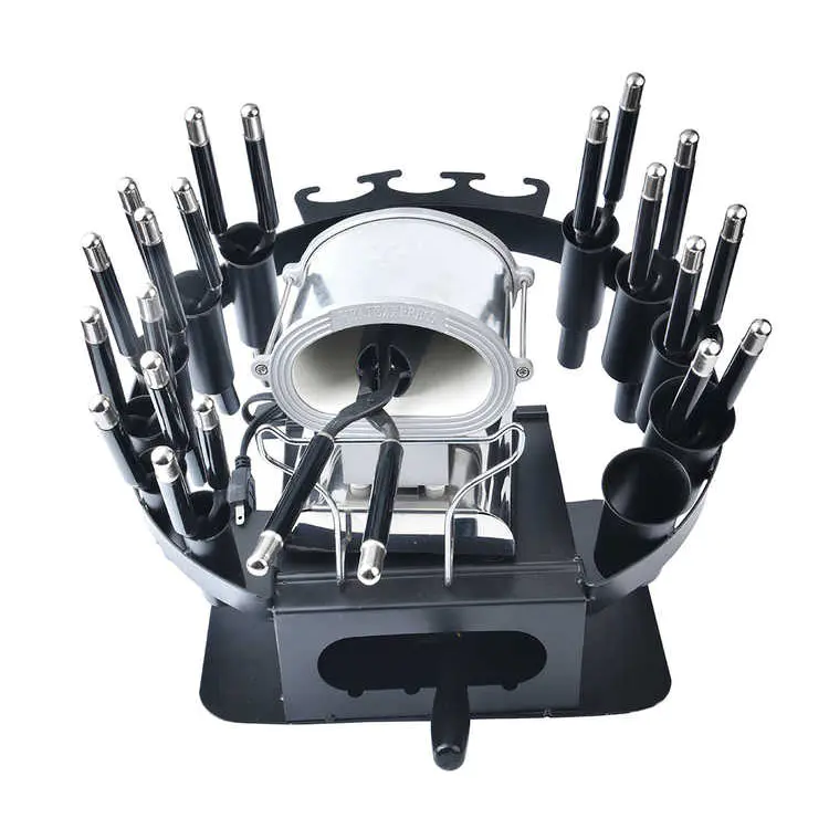 Double Crimper Curling Iron Stove Kit