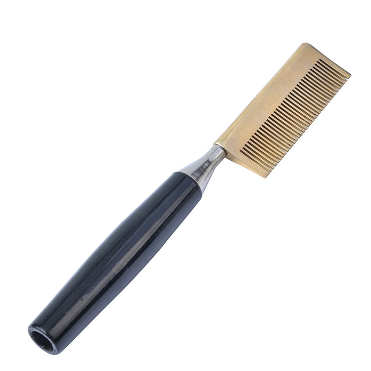 Hair Pressing Comb Brass